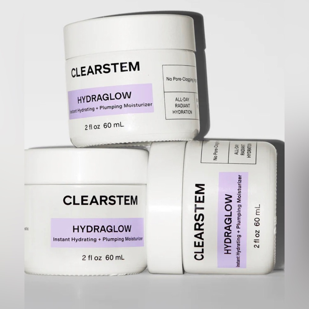 CLEARSTEM HYDRAGLOW set of 3
Plant Stem Cell Moisturizers NEW
